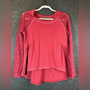 Miss Me Laced Hooded Top Size M